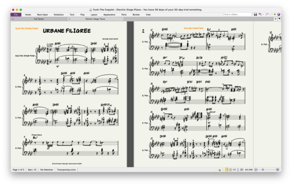 The Copyist Fonts Set for Sibelius