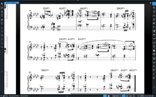 Scordatura (SMuFL) Font – music font preview