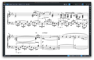 CAPOSCORE (SMuFL) Fonts – music font preview