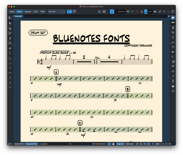 BlueNotes (SMUFL) Fonts - Image 10