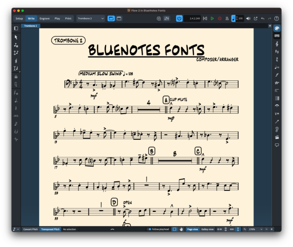 BlueNotes (SMUFL) Fonts - Image 7