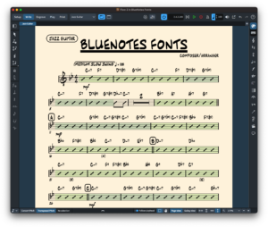 BlueNotes (SMUFL) Fonts