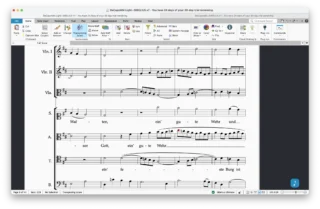 Da Capo Fonts for Sibelius – music font preview